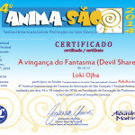 Anima-São 2014 - Certificado